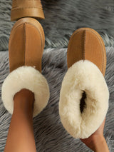 Fur Lined Essential Slip On Winter Boots