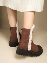 Velvet Decor Winter Boots