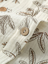 Cotton 3Pcs Coconut Tree Pajama Set