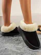 Fur Lined Essential Slip On Winter Boots
