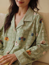 Kafiloe Bear Cotton Pajama Set