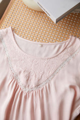 Flowy Lace Trim Nightdress