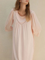 Flowy Lace Trim Nightdress