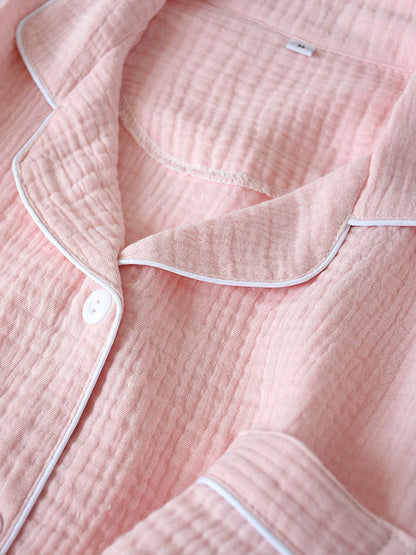 Cotton Basic Shorts Pajama Set