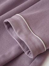 Pyjama 2 pièces en coton à manches longues pour couple