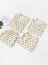 Kafiloe Polka Dot Pajama Set