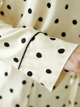 Kafiloe Polka Dot Pajama Set