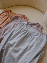 Casual Cotton Sleeveless Nightdress