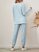 Casual Loose Pockets Loungewear