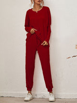 Casual Loose Pockets Loungewear