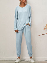 Casual Loose Pockets Loungewear