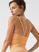 Back Criss Cross Yoga Bra