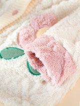 Flannel Floral Pajama Set