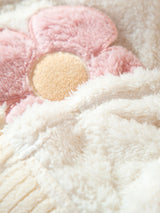 Flannel Floral Pajama Set