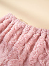 Flannel Floral Pajama Set