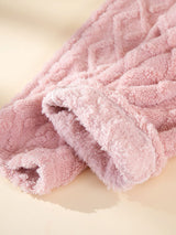 Flannel Floral Pajama Set