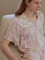 Kafiloe Whisper Floral Pajama Set