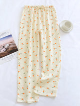 Cotton Printed Pajama Pants