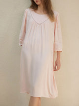 Flowy Lace Trim Nightdress