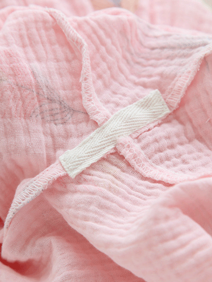 Cotton Feathers Printed Pajama Set