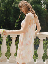 Soft Floral Print Lounge Camisole Nightdress