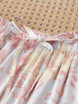 Kafiloe Floral Print Pajama Set