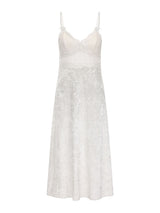 Kafiloe Velvet Lace Slip Nightgown