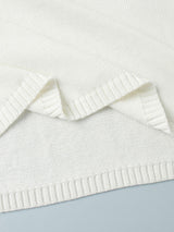 Backless Long Sleeve Sweater