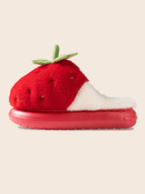 Strawberry Winter Slippers