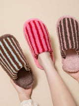 Stripe Clash Slippers