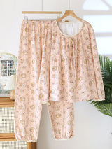 Blush Garden Dreams Long Sleeve Pajama Set