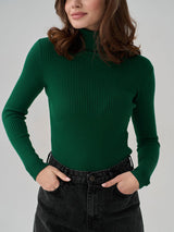 Turtleneck Knit Pullover