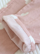 Heart Printed Long Sleeve Cotton Pajama Set