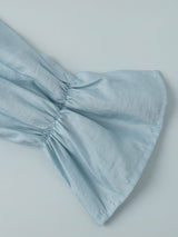 Ruffle Frill Long Sleeve Shirt & Shorts Set