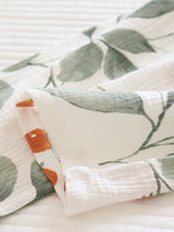 2Pcs Cherry Tomato Kimono Pajama Set