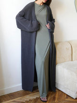 Knit Longline Lounge Cardigan