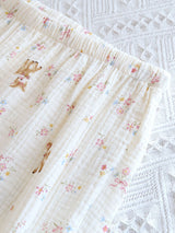 Cute Deer/Goose Cotton Pajama Set