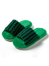 Stripe Clash Slippers