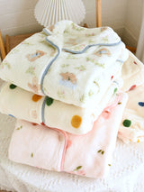 Flannel Long Sleeve Pajama Set