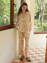 Kafiloe Capybara Cotton Pajama Set