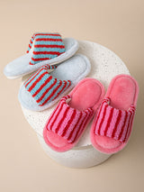 Stripe Clash Slippers