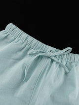 Colorblock Casual Two Piece Set