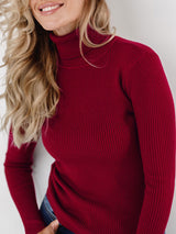 Turtleneck Knit Pullover