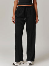 Side Stripe Wide Leg Trousers