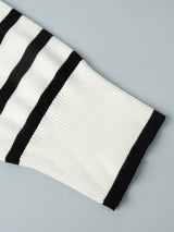 Striped Turtleneck Sweater