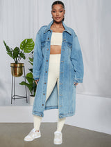 Denim Long Sleeve Jacket