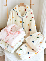 Flannel Long Sleeve Pajama Set