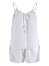 Cotton Camisole Top & Shorts Set