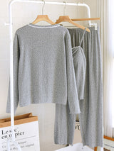 Three Pieces Modal Pajama Set