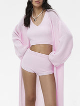 Knit Longline Lounge Cardigan